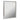 Miroir rectangulaire avec cadre en aluminium CRAFT + MAIN® 30 × 36 pouces
