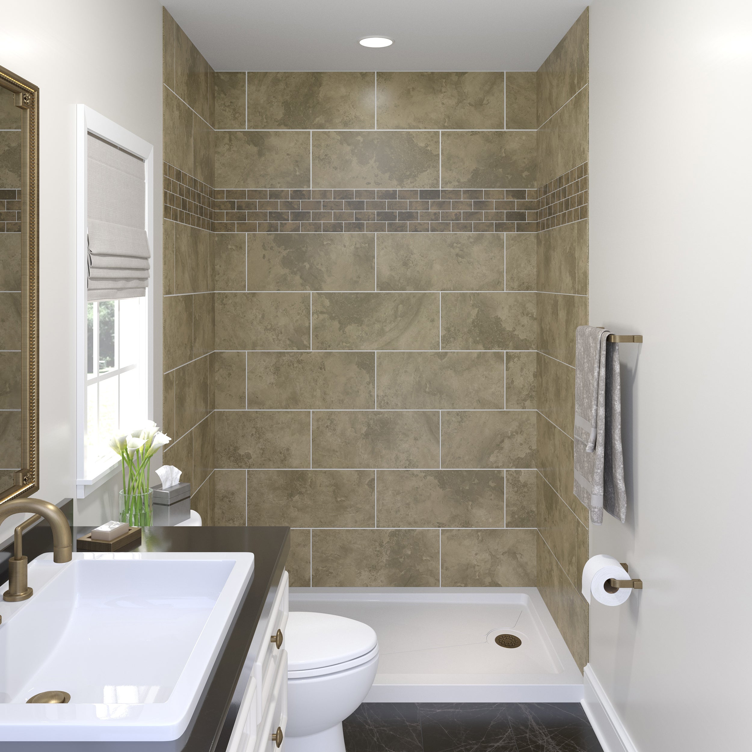 JETCOAT REFLECTIONS Shower Wall System – Craft+Main.com