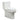 Toilette allongée monobloc avec jupe CRAFT + MAIN® de 1,28 GPF